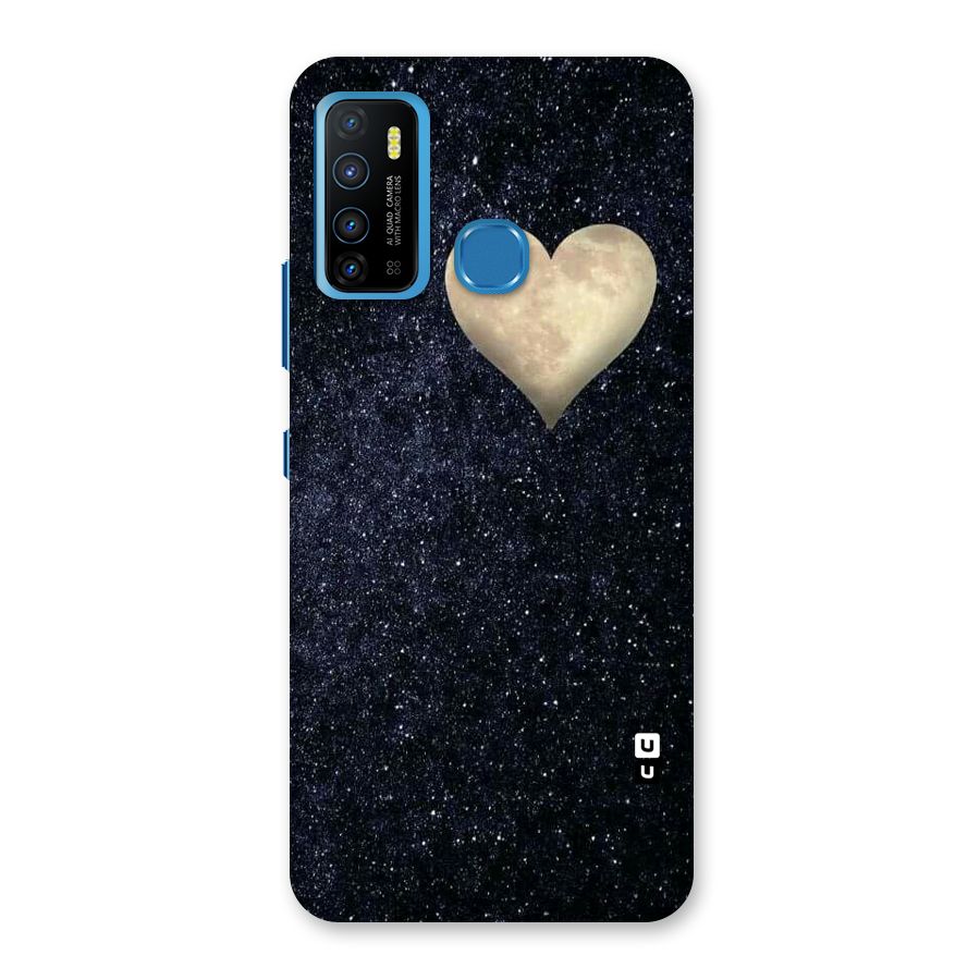 Galaxy Space Heart Back Case for Infinix Hot 9