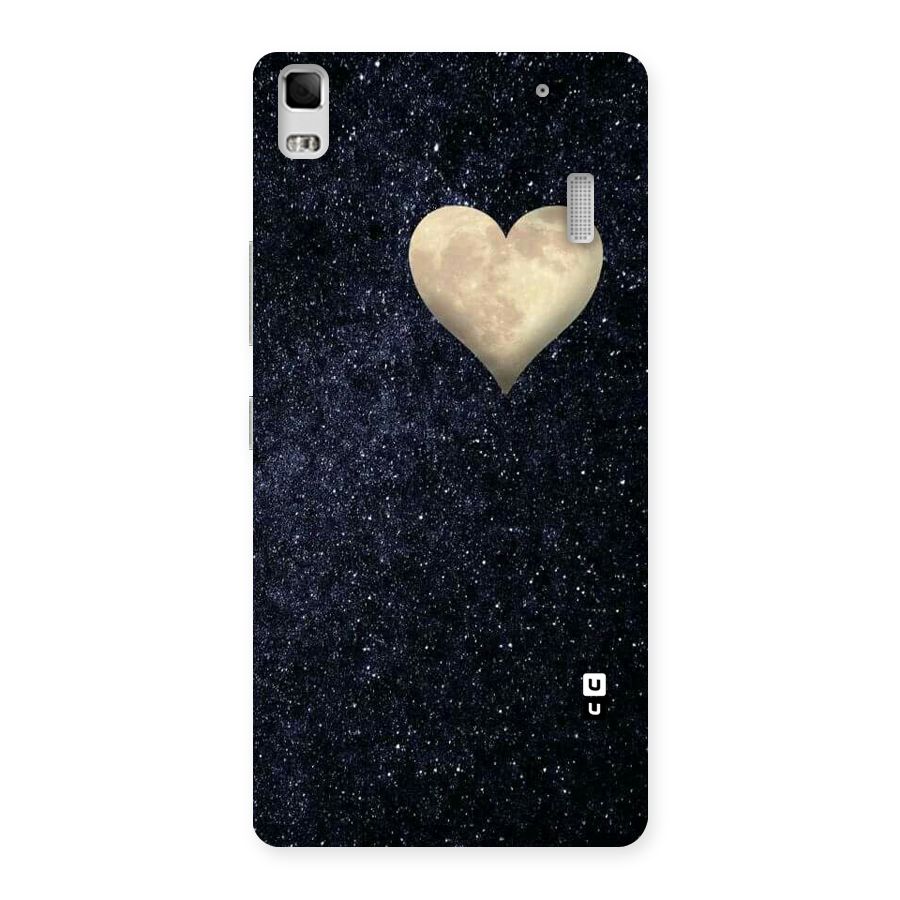 Galaxy Space Heart Back Case for Lenovo A7000