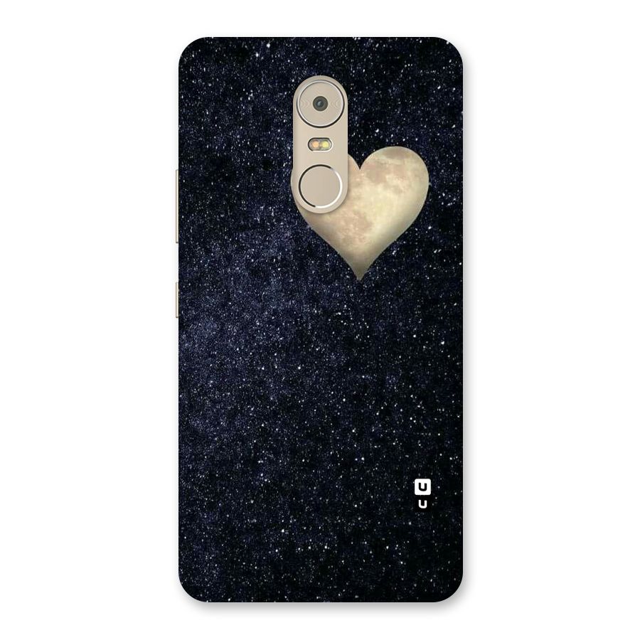 Galaxy Space Heart Back Case for Lenovo K6 Note
