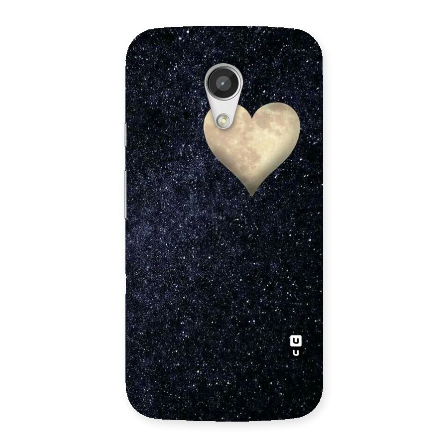 Galaxy Space Heart Back Case for Moto G 2nd Gen