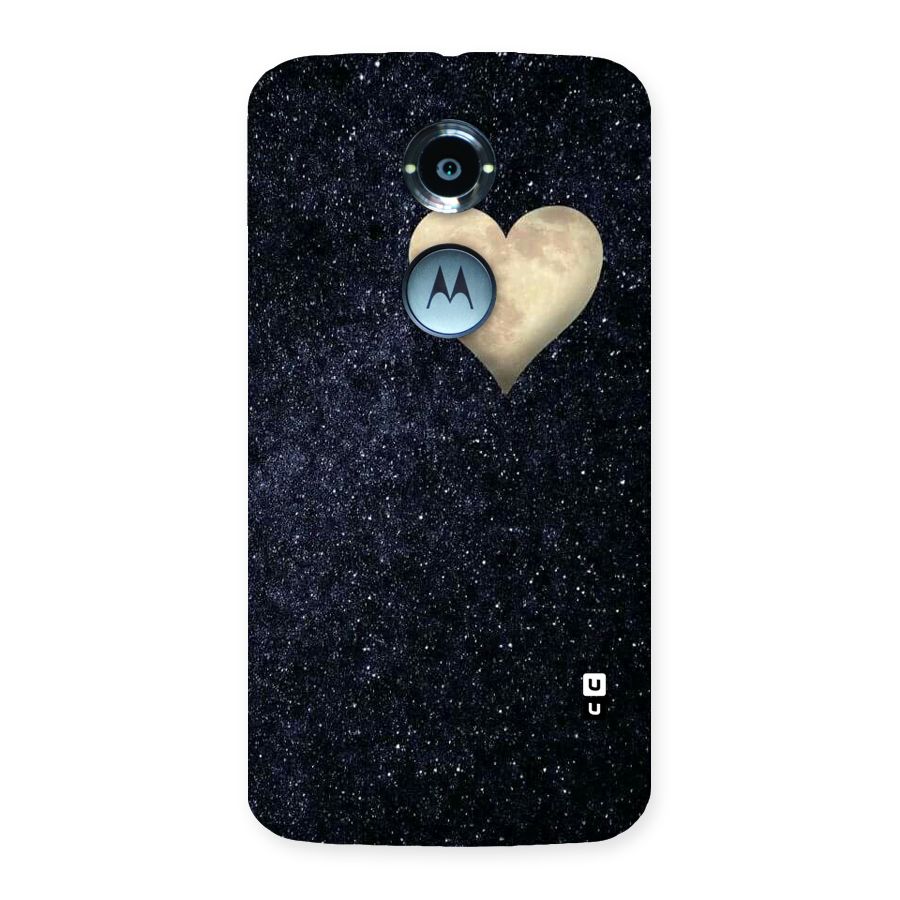 Galaxy Space Heart Back Case for Moto X 2nd Gen