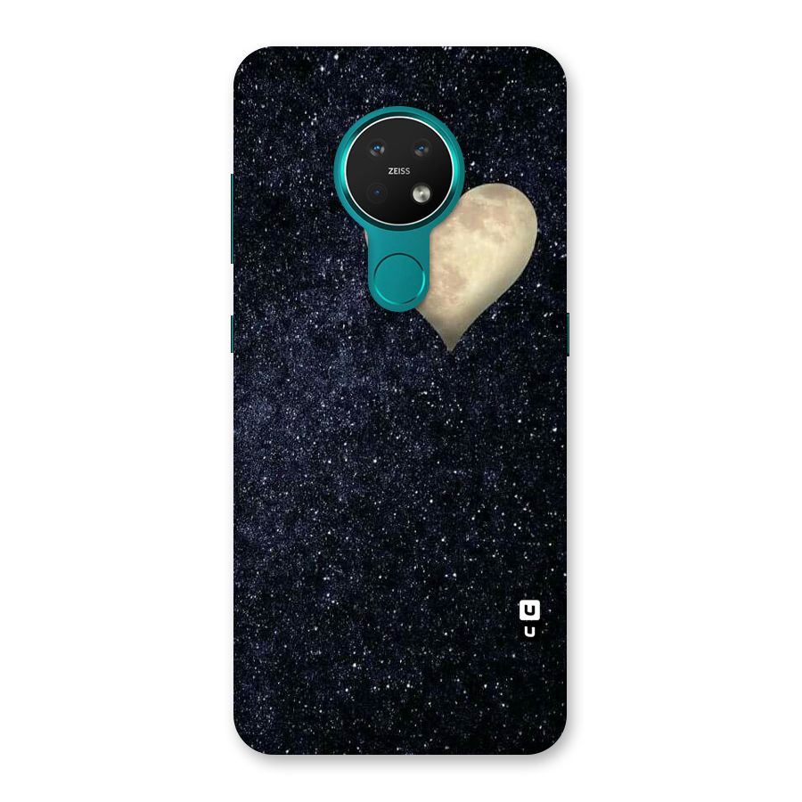 Galaxy Space Heart Back Case for Nokia 7.2