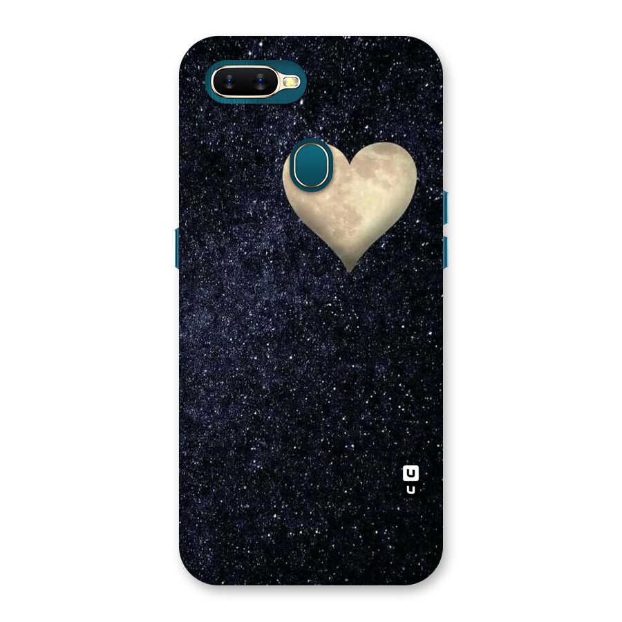 Galaxy Space Heart Back Case for Oppo A11k