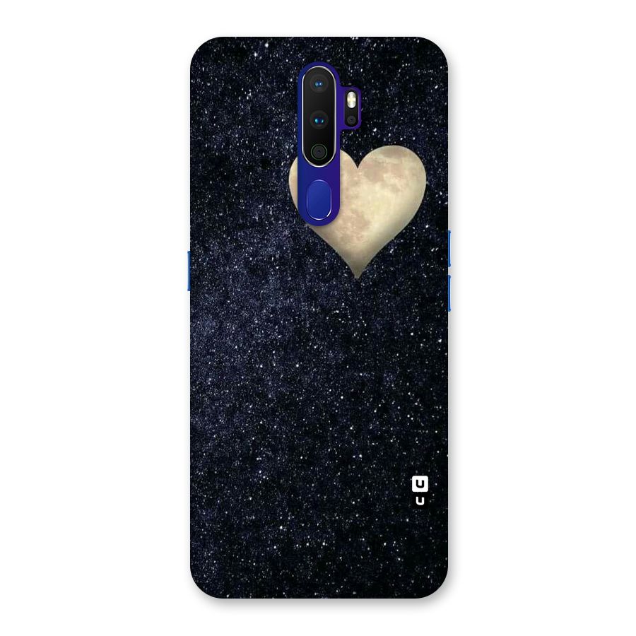 Galaxy Space Heart Back Case for Oppo A9 (2020)