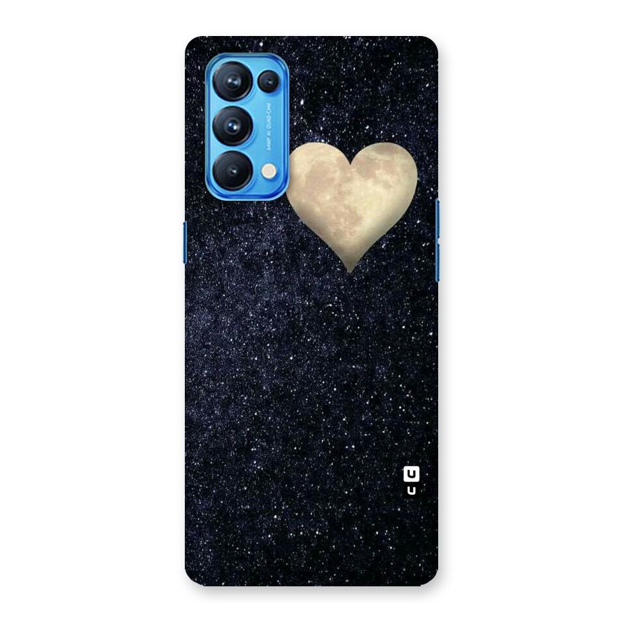 Galaxy Space Heart Back Case for Oppo Reno5 Pro 5G