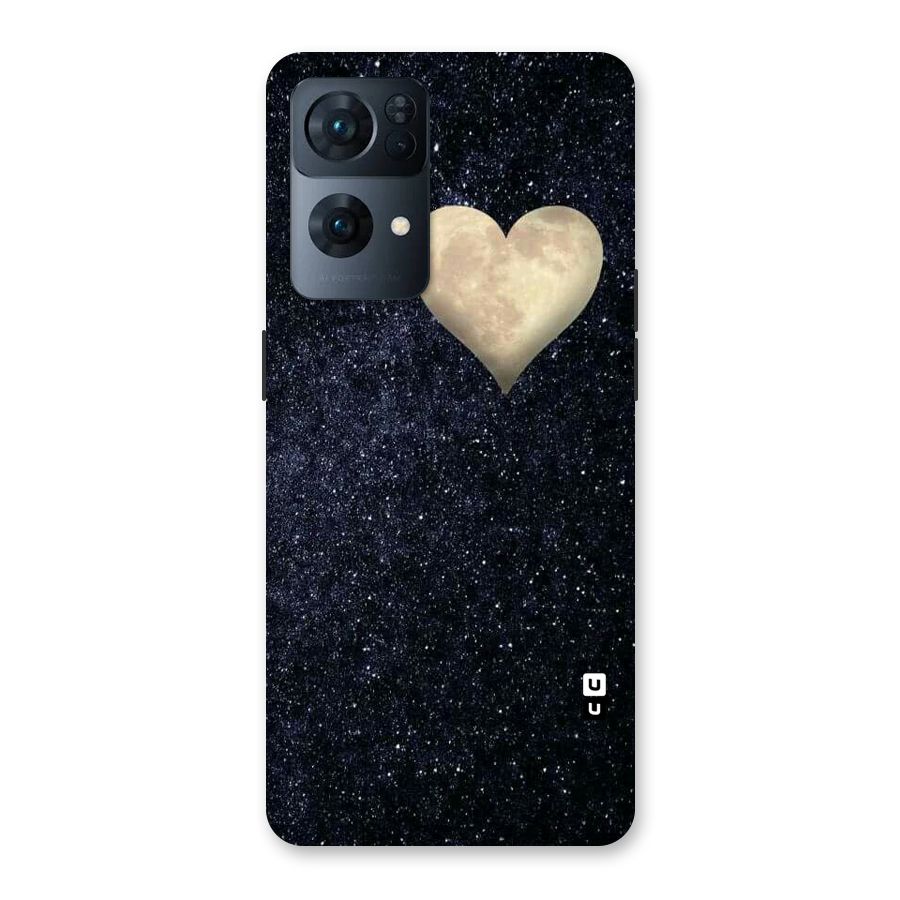 Galaxy Space Heart Back Case for Oppo Reno7 Pro 5G