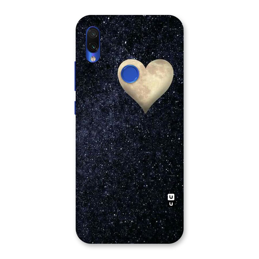 Galaxy Space Heart Back Case for Redmi Note 7S