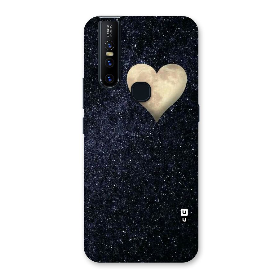 Galaxy Space Heart Back Case for Vivo V15