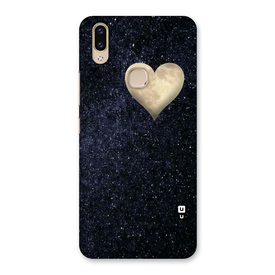 Galaxy Space Heart Back Case for Vivo V9