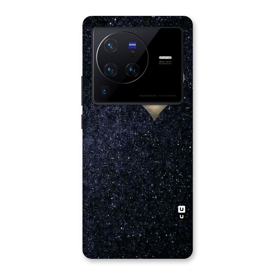 Galaxy Space Heart Back Case for Vivo X80 Pro
