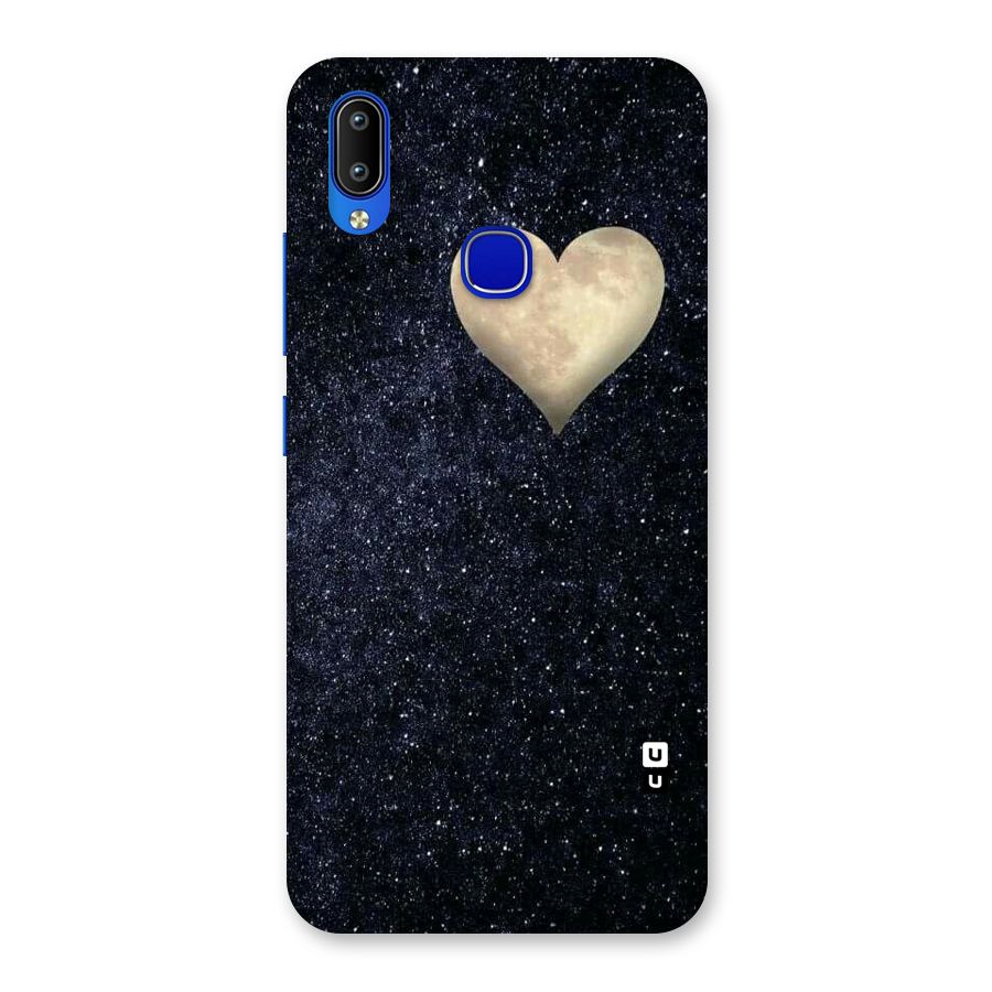 Galaxy Space Heart Back Case for Vivo Y91