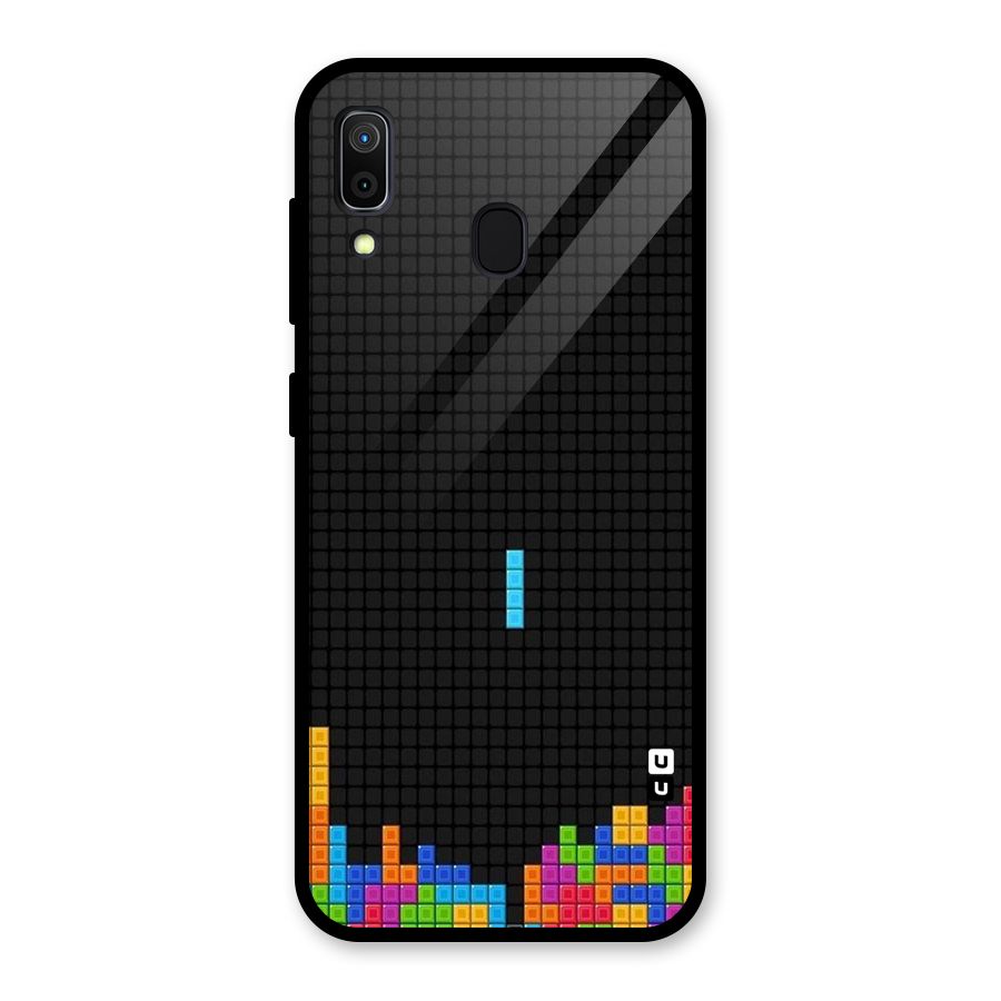 Game Play Glass Back Case for Galaxy A30