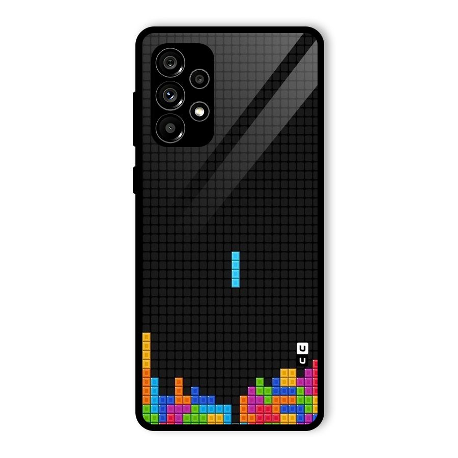 Game Play Glass Back Case for Galaxy A73 5G