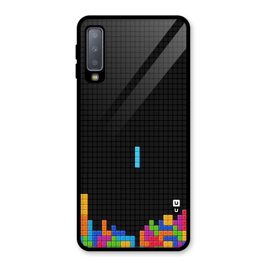 Game Play Glass Back Case for Galaxy A7 (2018)