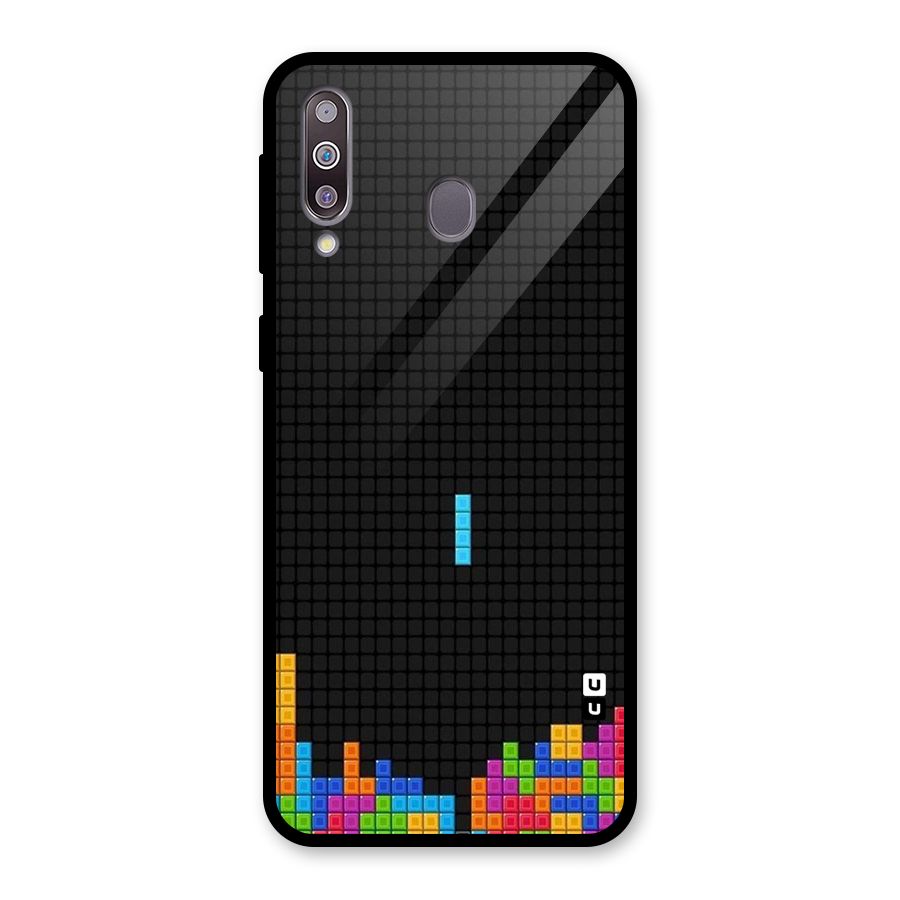 Game Play Glass Back Case for Galaxy M30