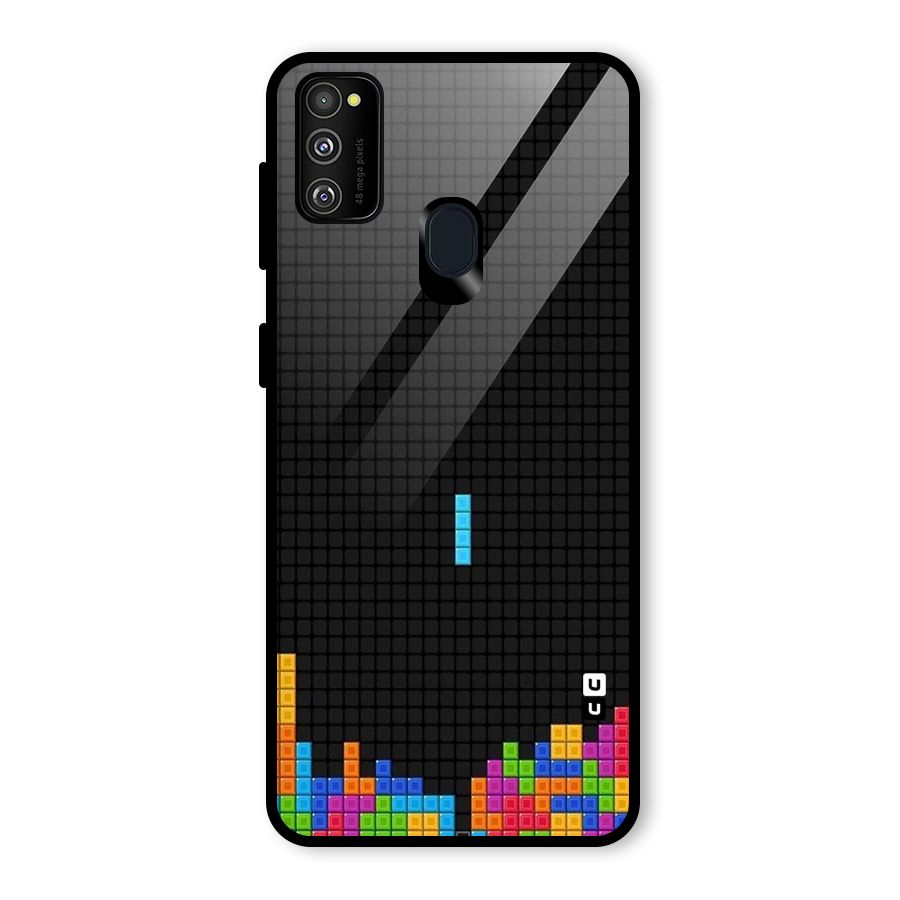 Game Play Glass Back Case for Galaxy M30s