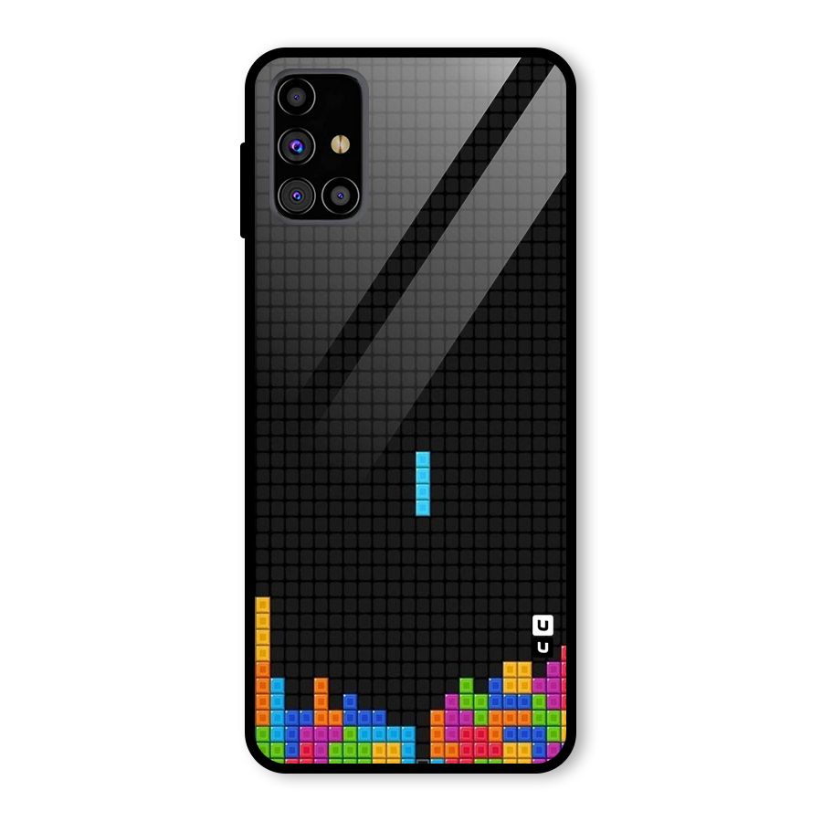 Game Play Glass Back Case for Galaxy M31s