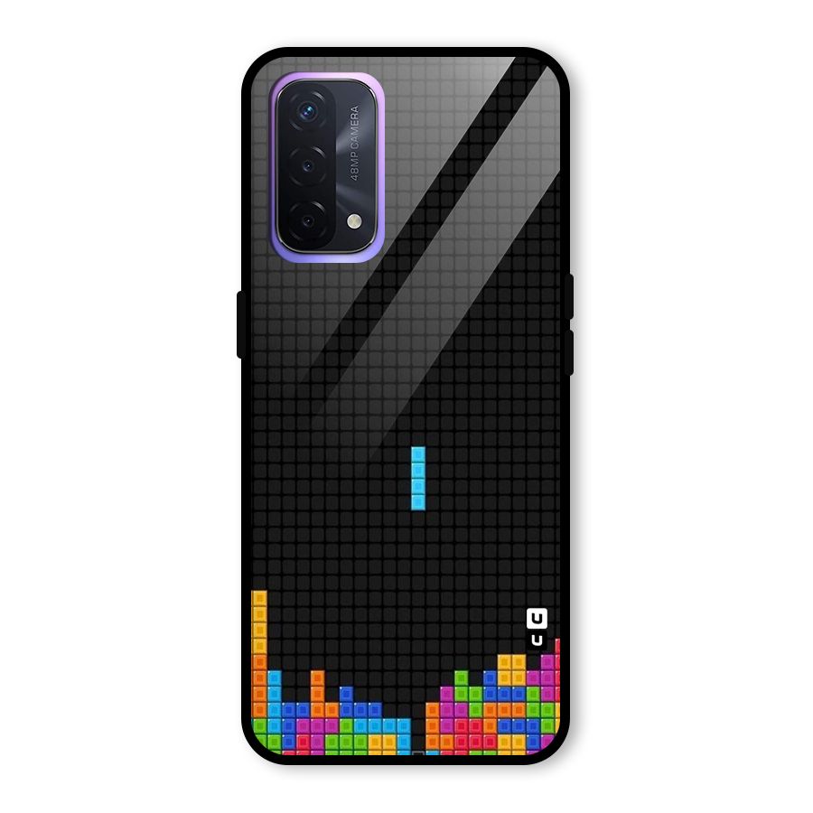 Game Play Glass Back Case for Oppo A74 5G
