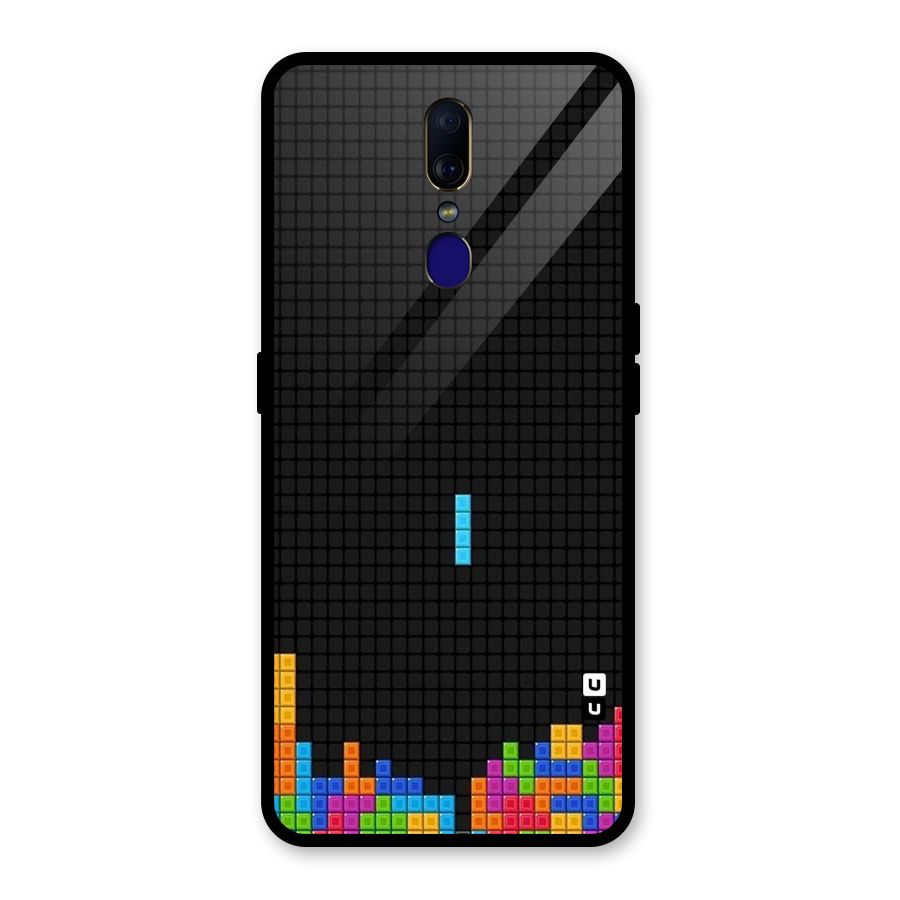 Game Play Glass Back Case for Oppo F11