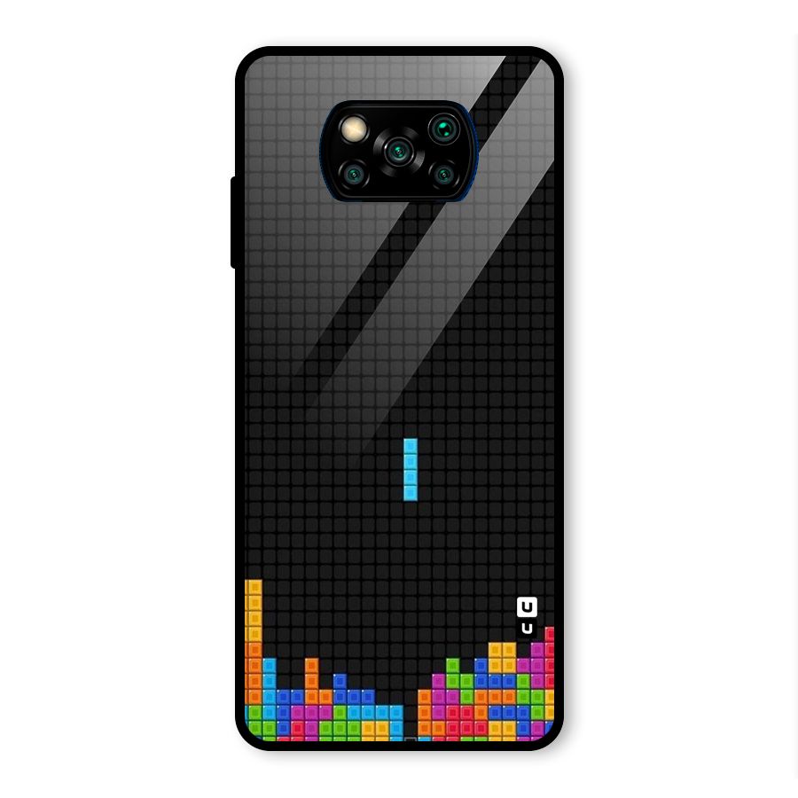 Game Play Glass Back Case for Poco X3 Pro