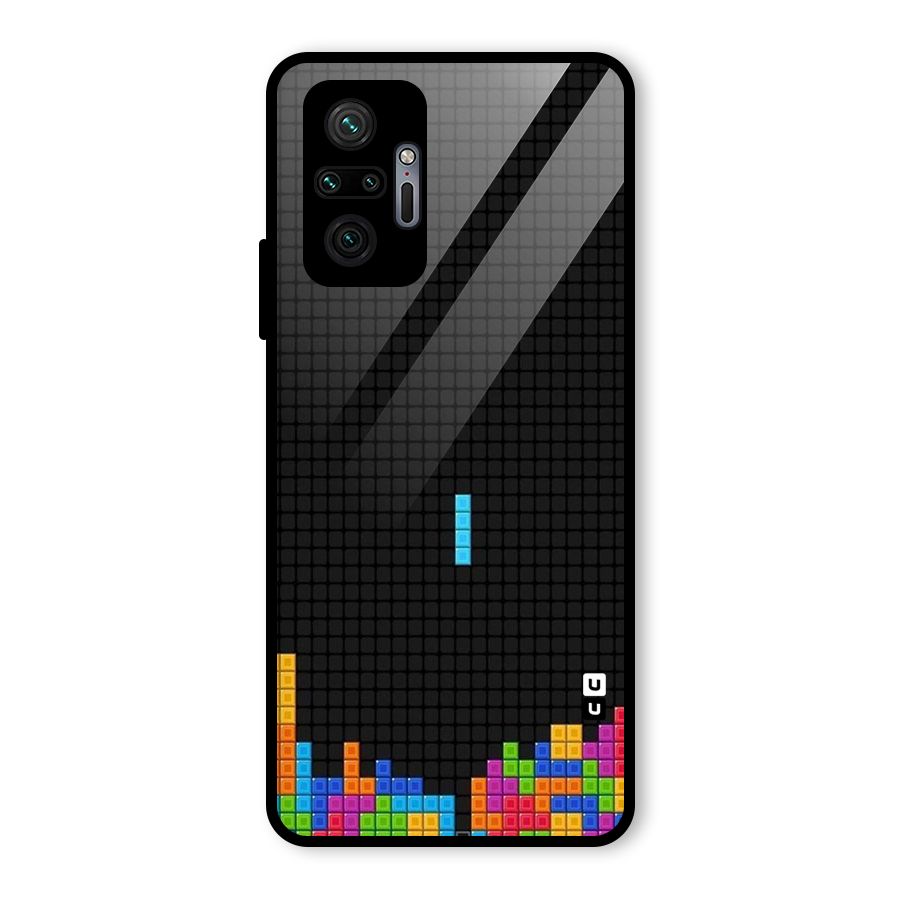 Game Play Glass Back Case for Redmi Note 10 Pro