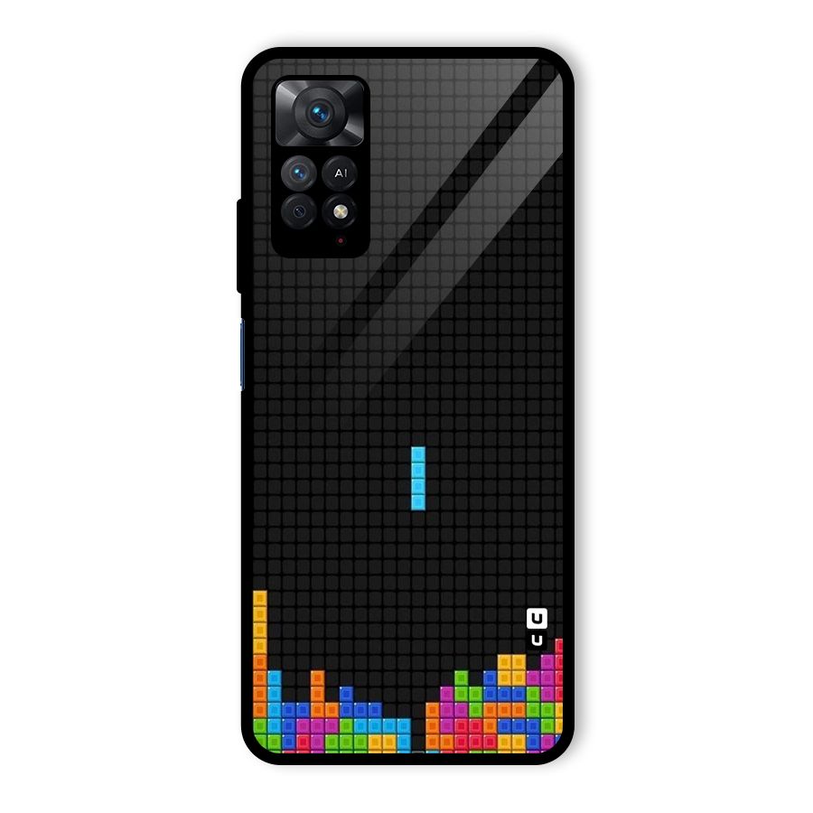 Game Play Glass Back Case for Redmi Note 11 Pro