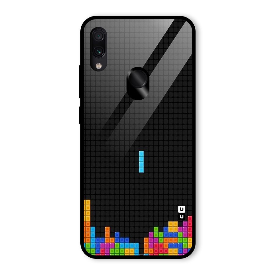 Game Play Glass Back Case for Redmi Note 7