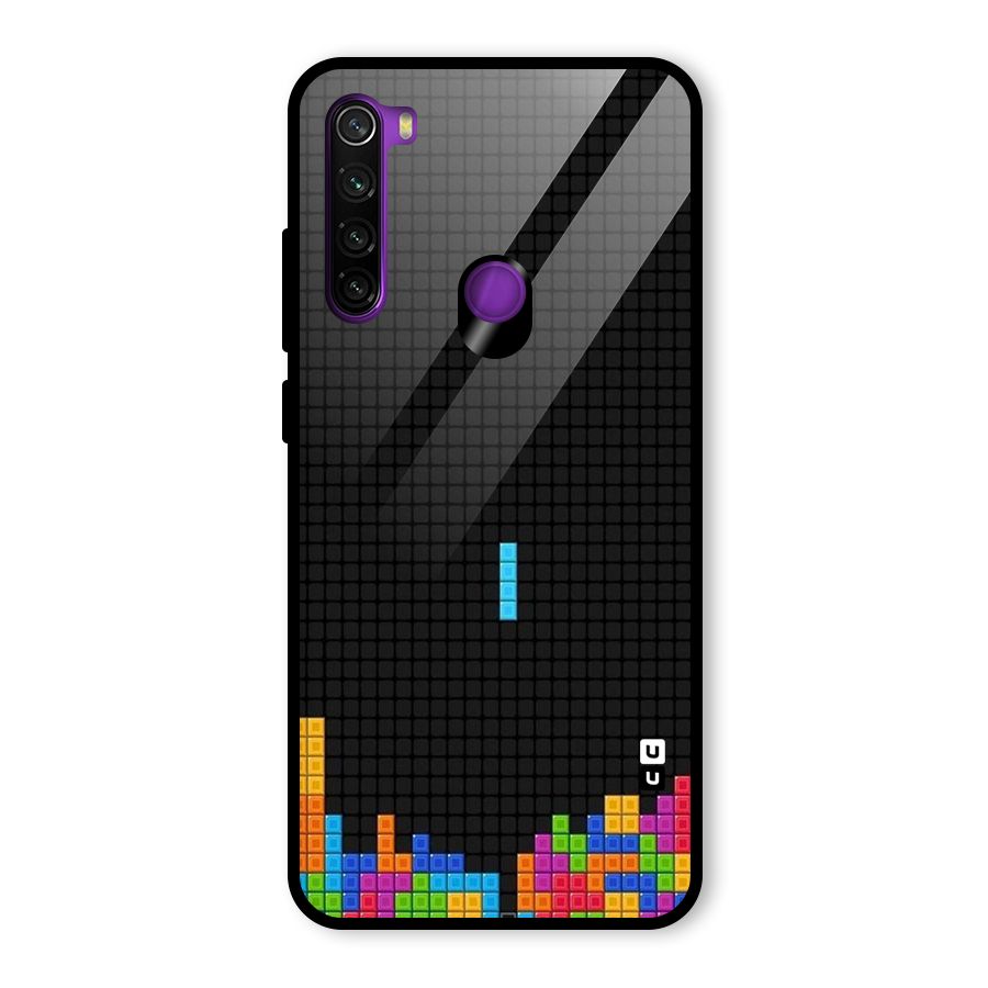 Game Play Glass Back Case for Redmi Note 8