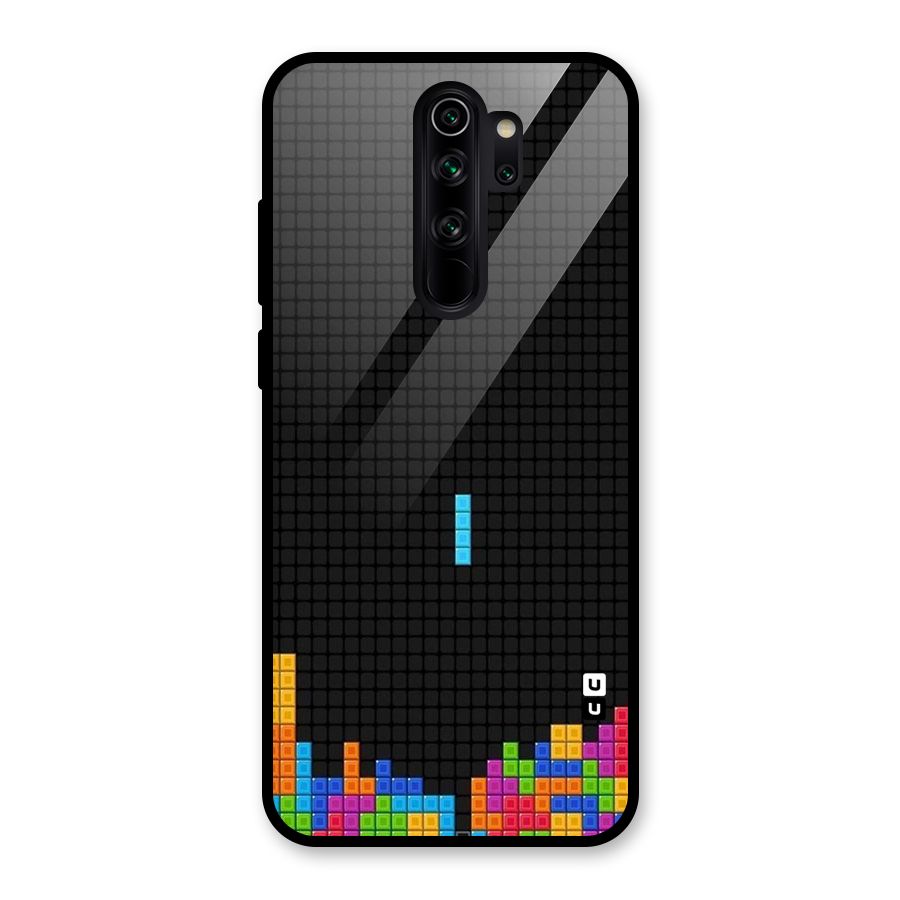 Game Play Glass Back Case for Redmi Note 8 Pro