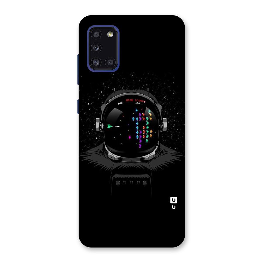Gamer Head Back Case for Galaxy A31