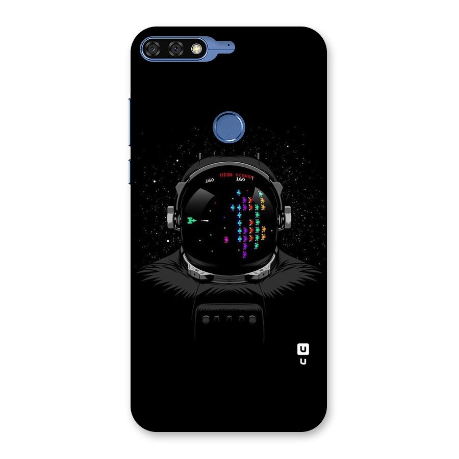 Gamer Head Back Case for Honor 7C