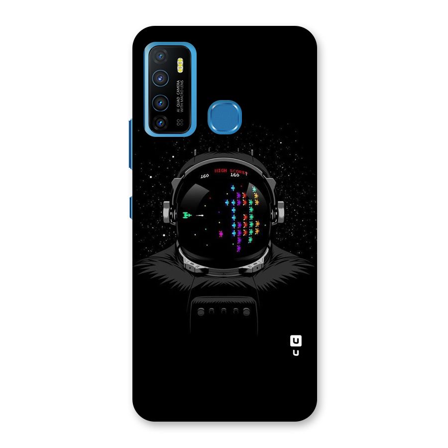 Gamer Head Back Case for Infinix Hot 9
