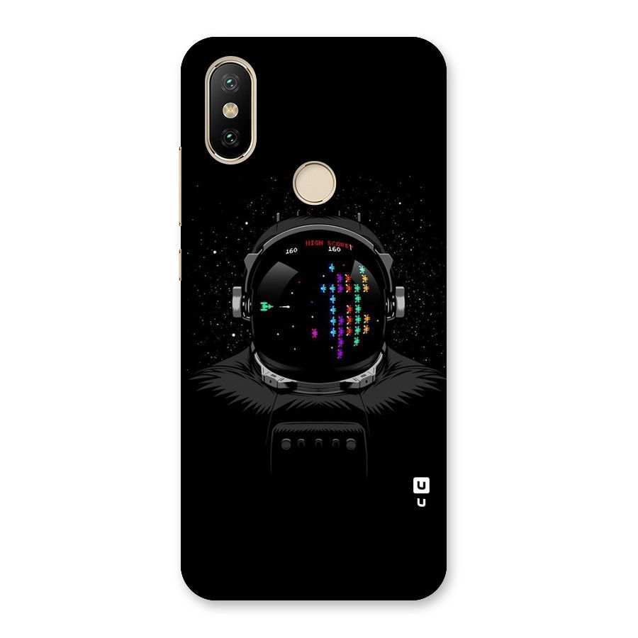 Gamer Head Back Case for Mi A2