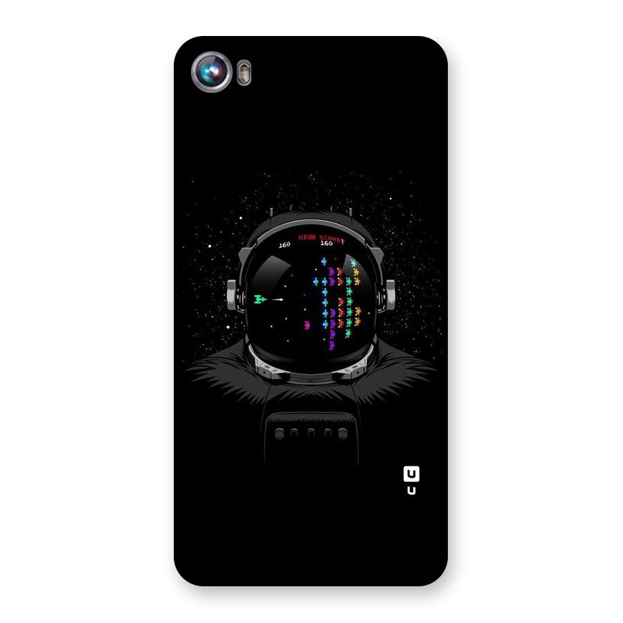 Gamer Head Back Case for Micromax Canvas Fire 4 A107