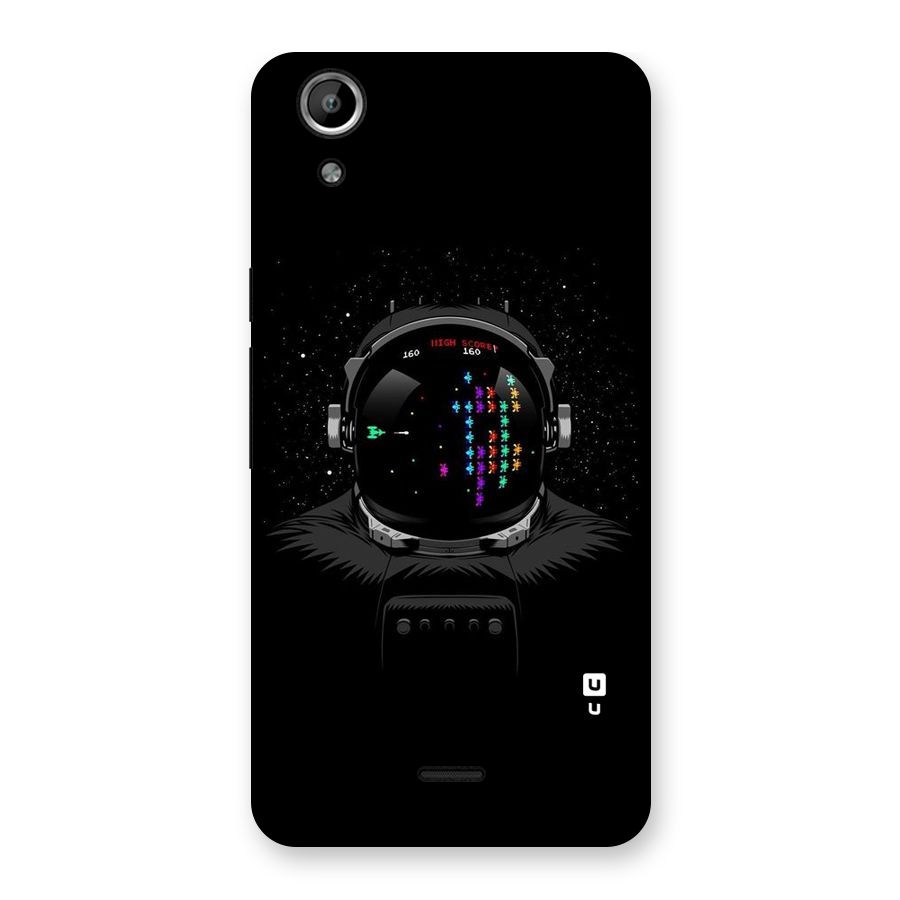 Gamer Head Back Case for Micromax Canvas Selfie Lens Q345