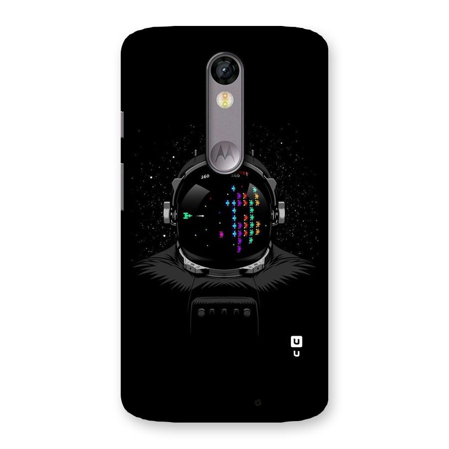 Gamer Head Back Case for Moto X Force