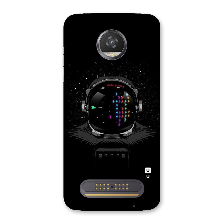 Gamer Head Back Case for Moto Z2 Play