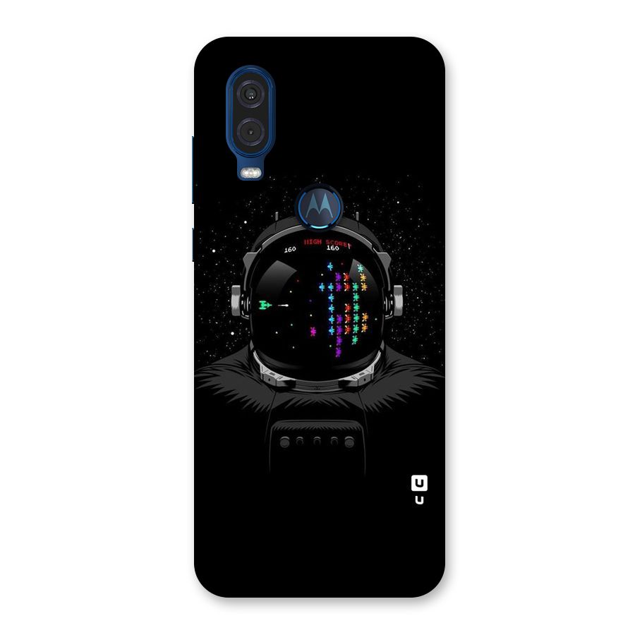 Gamer Head Back Case for Motorola One Vision