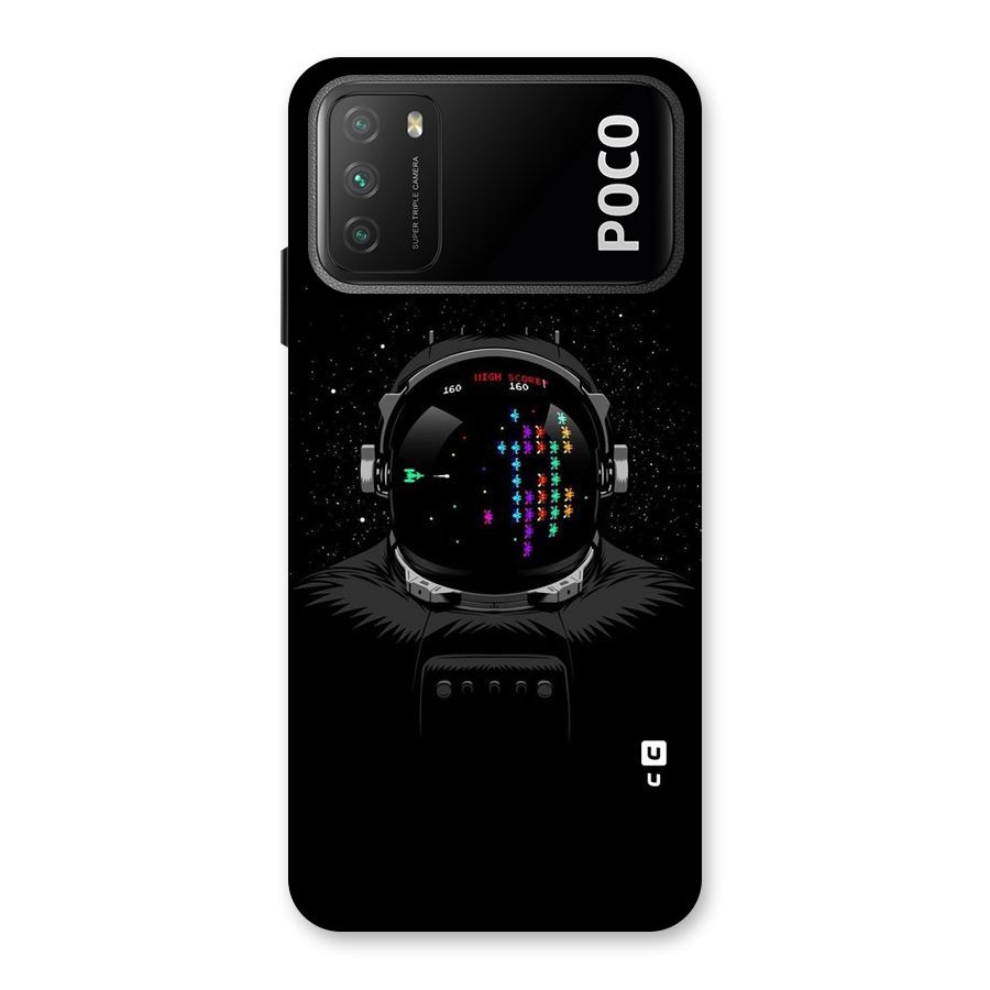 Gamer Head Back Case for Poco M3