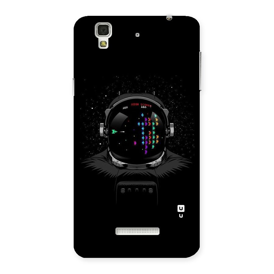 Gamer Head Back Case for Yu Yureka