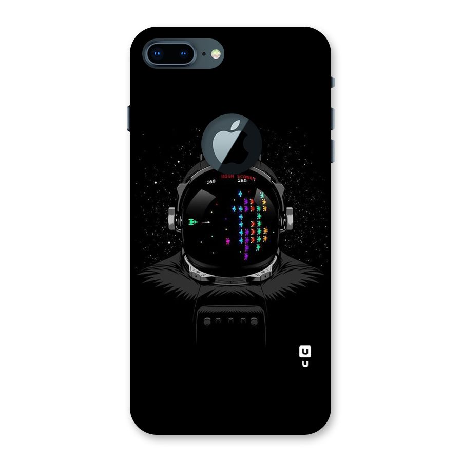 Gamer Head Back Case for iPhone 7 Plus Logo Cut