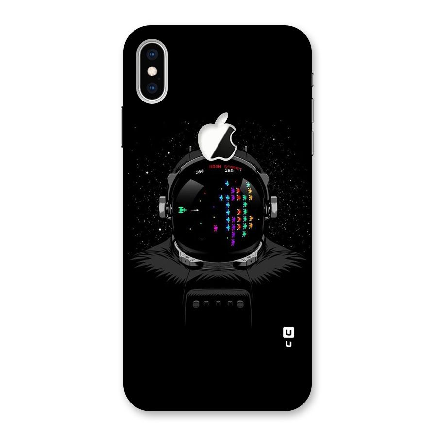 Gamer Head Back Case for iPhone XS Max Apple Cut