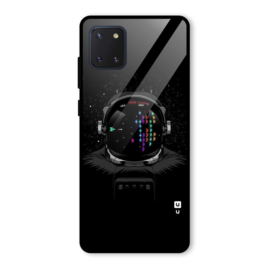 Gamer Head Glass Back Case for Galaxy Note 10 Lite