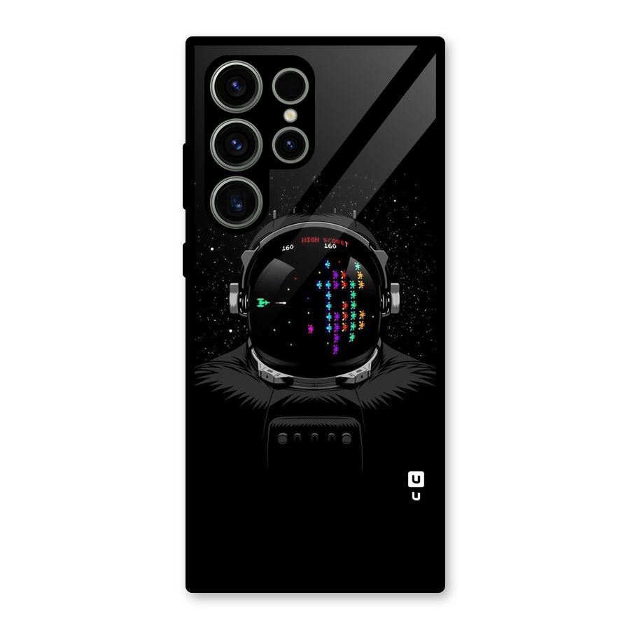 Gamer Head Glass Back Case for Galaxy S23 Ultra