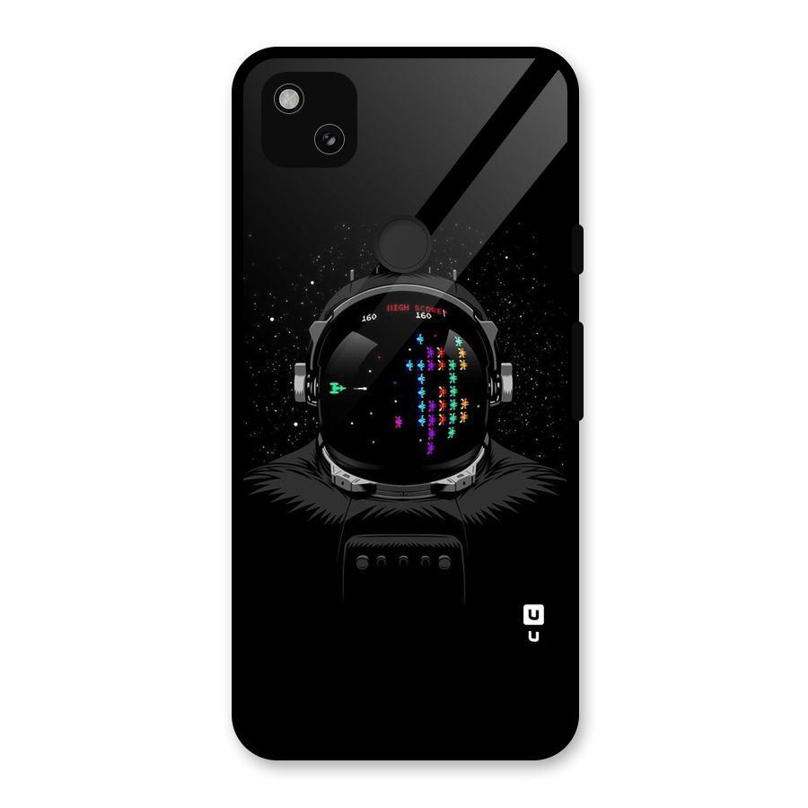 Gamer Head Glass Back Case for Google Pixel 4a