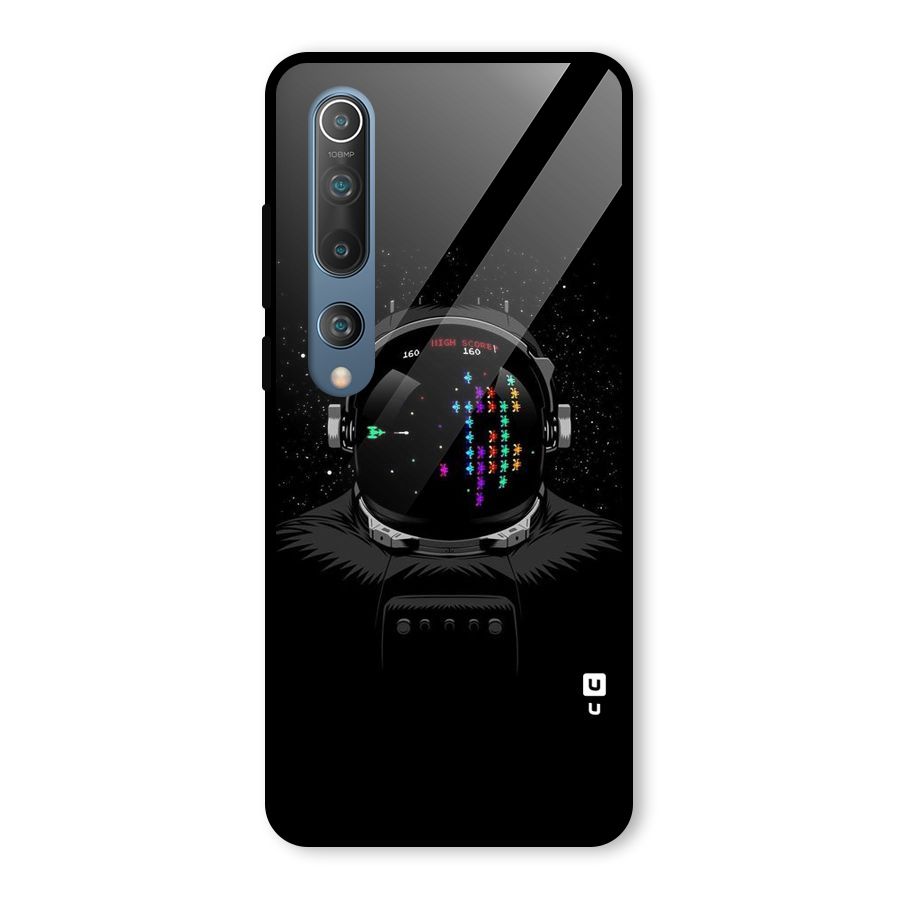 Gamer Head Glass Back Case for Mi 10