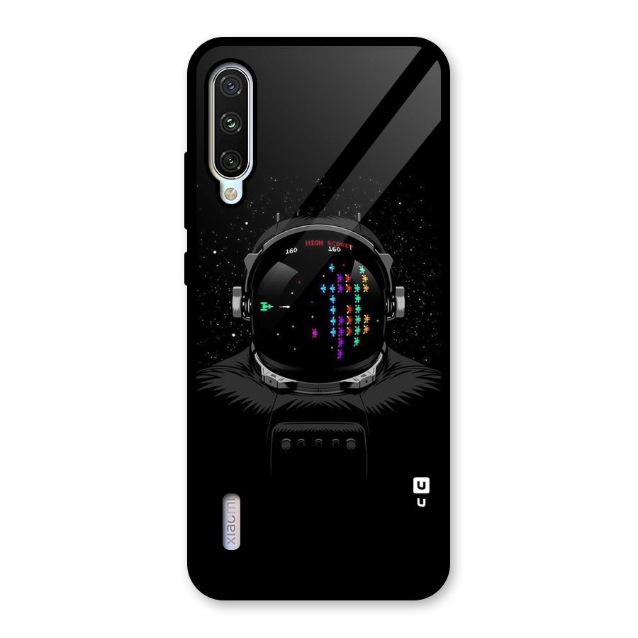 Gamer Head Glass Back Case for Mi A3