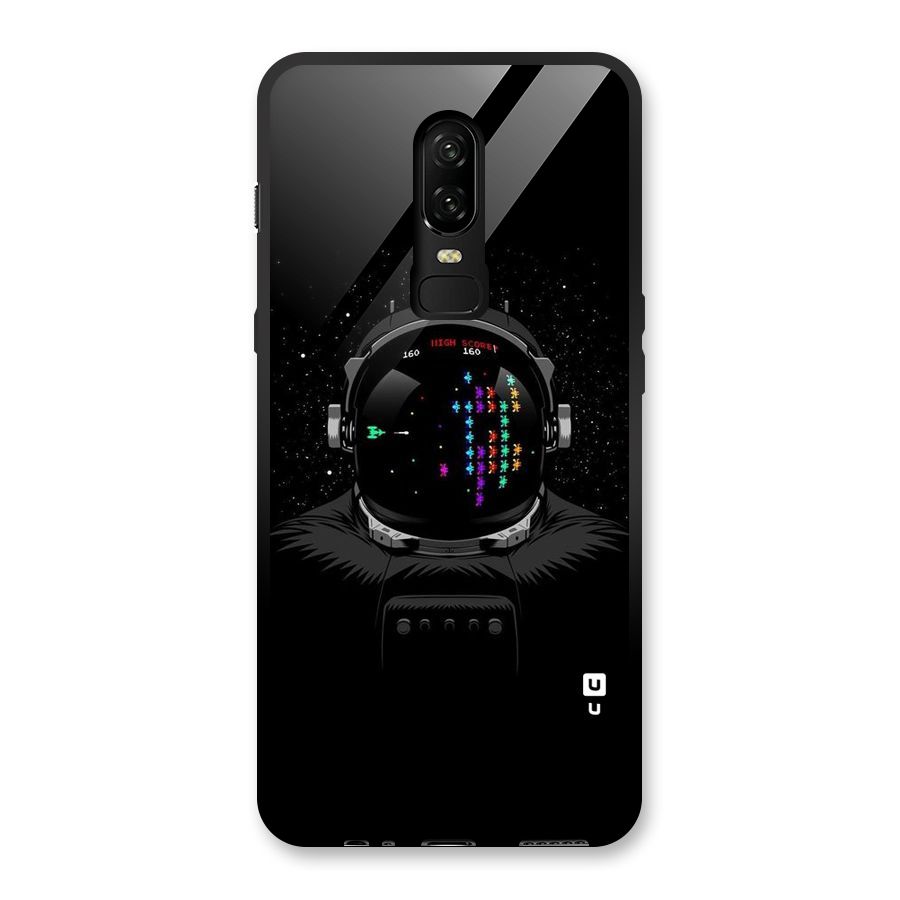 Gamer Head Glass Back Case for OnePlus 6