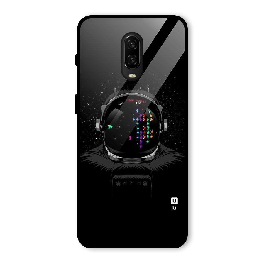 Gamer Head Glass Back Case for OnePlus 6T