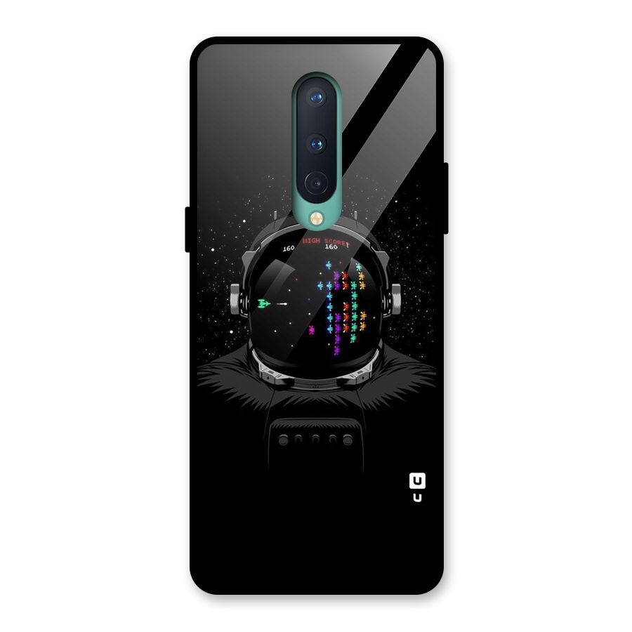 Gamer Head Glass Back Case for OnePlus 8